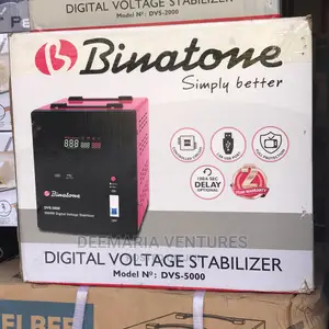 Binatone 5000w Digital Automatic Voltage Stabilizer DVS-5000