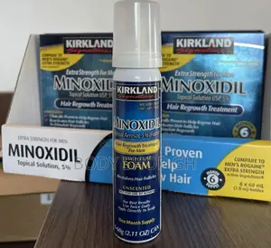 Kirkland Minoxidil Foam (Big Size, Works Faster, Dry Faster)