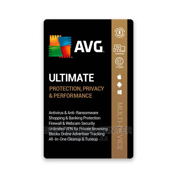 Avg Ultimate 2026 Antivirus 10 Devices | 3 Years