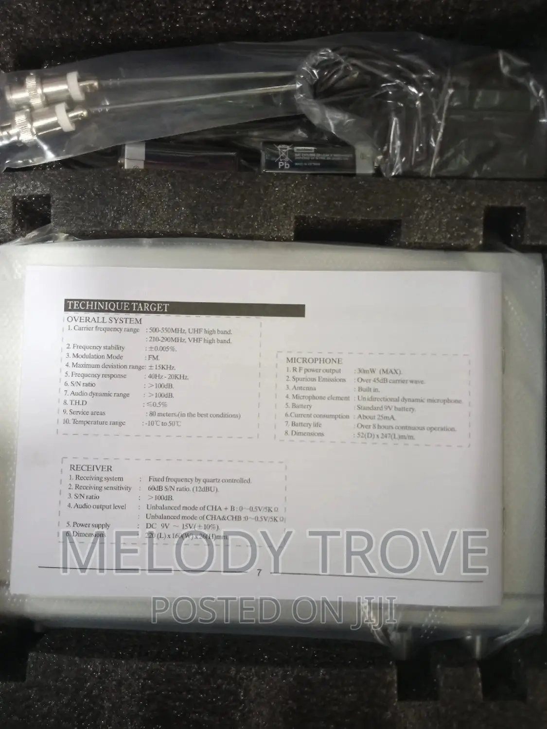 Shure Sh-500 Professional Microphone