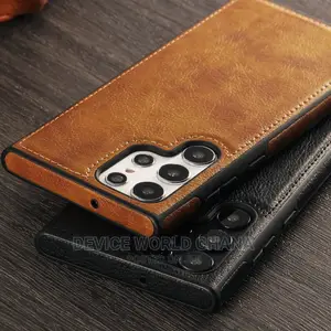 Leather Back Case for Samsung S26ultra S25ultra S24ultra S23u S23 S22