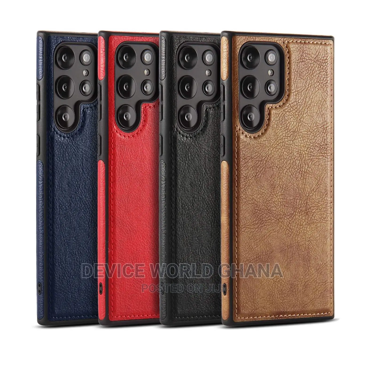 Leather Back Case for Samsung S26ultra S25ultra S24ultra S23u S23 S22
