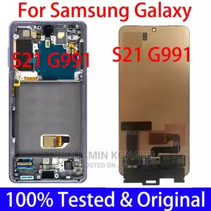 Samsung Galaxy S21 Amoled Screen Support Finger Print