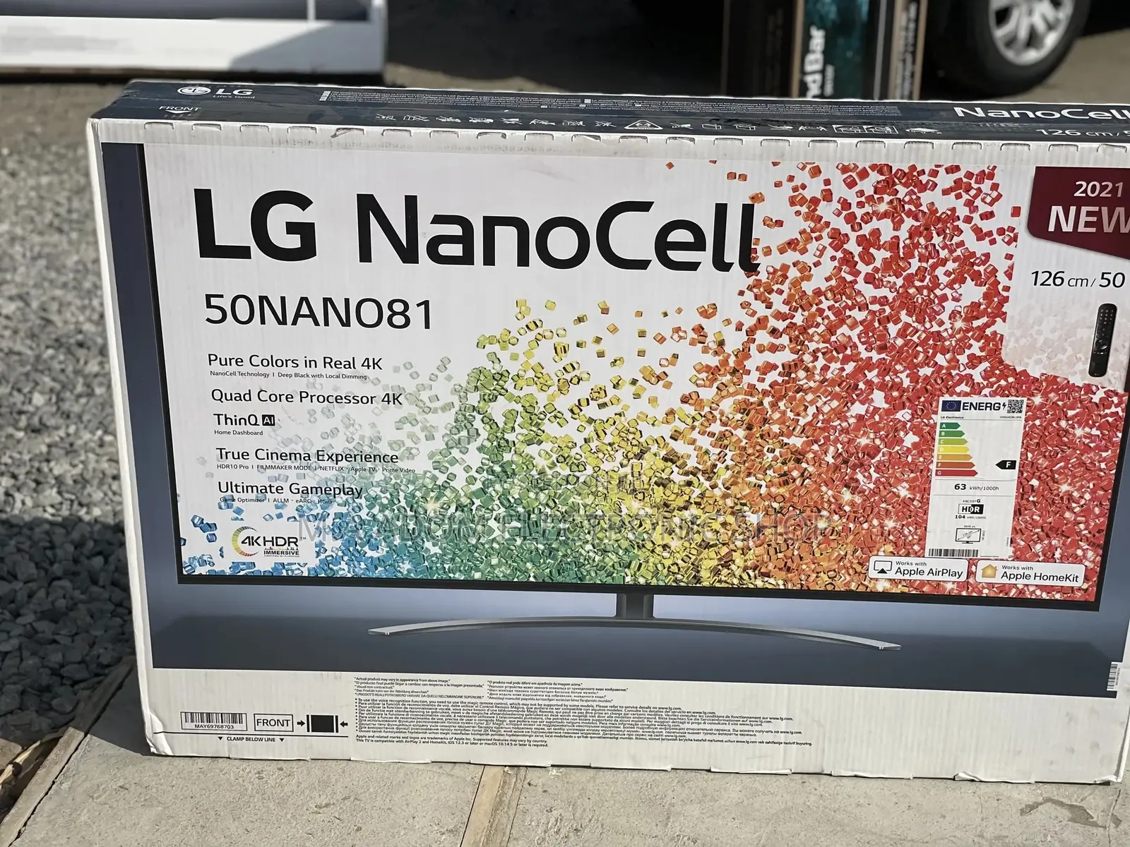 Nano81 Lg 50” Uhd Quad Core 4K Processor Real Image Tv