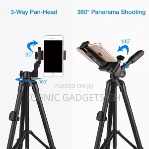 Portable Tripod Stand With Bluetooth Shutter Remote