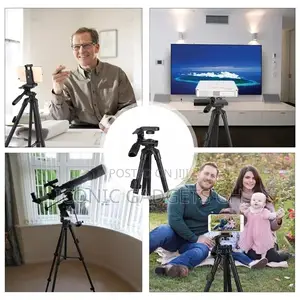 Portable Tripod Stand With Bluetooth Shutter Remote