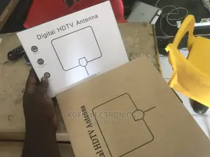 Paper-Thin Design With Detachable Amplifier Indoor Antenna