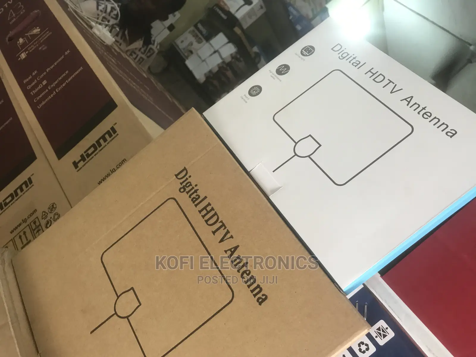 Indoor Antenna Is Compatible With All Types of Digital Tvs
