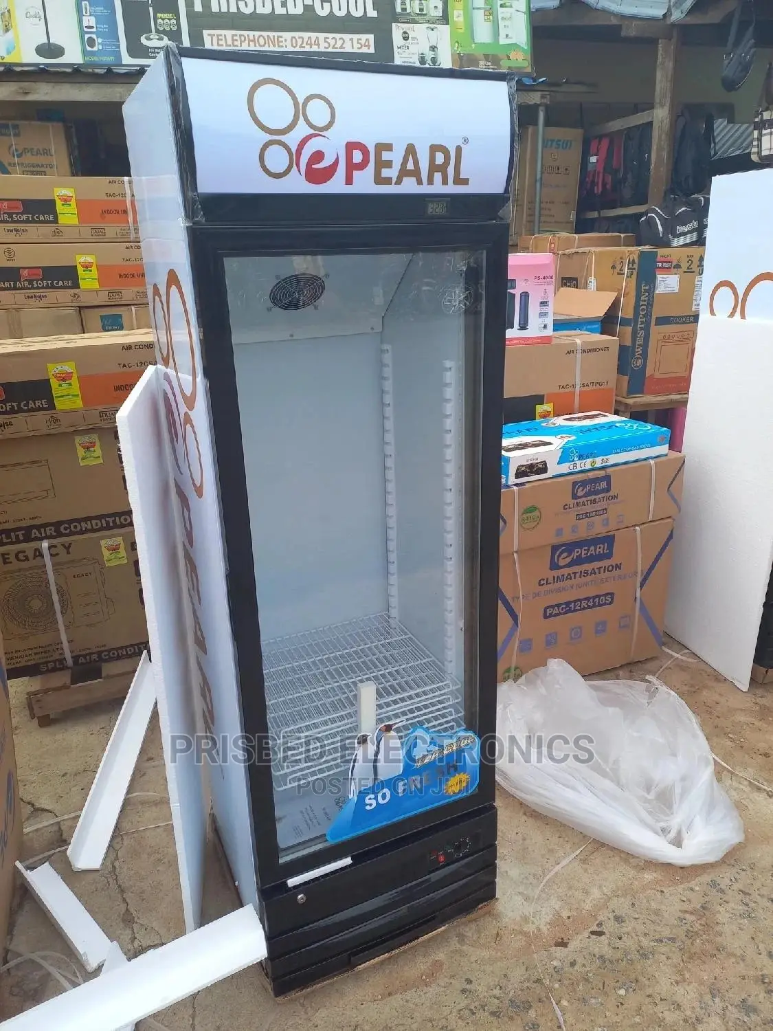 Pearl Showcase/Display Fridge 270 Litres