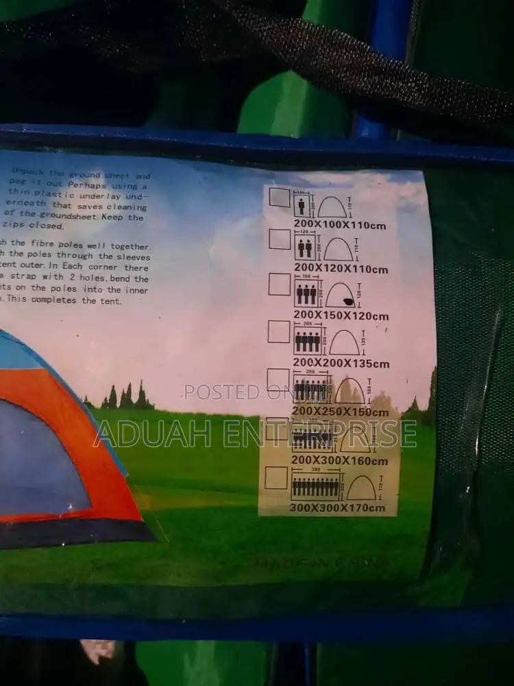 Camping Tent 3 Person