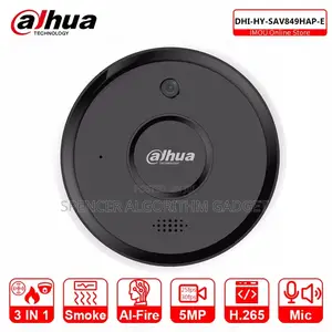 DAHUA 5MP IR Ai-Fire Smoke Sensing Network IP Camera Flame