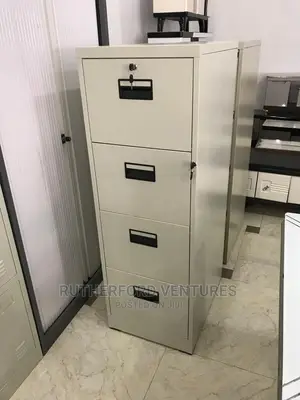 Metal Cabinet With Safe