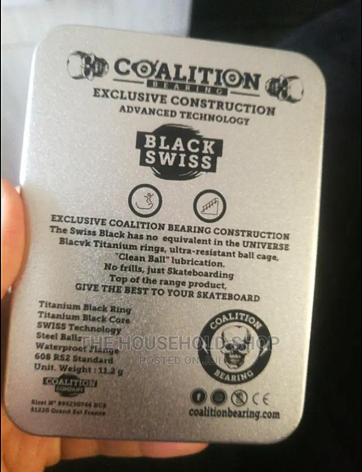 8pcs ABEC 11 Skateboard Bearings
