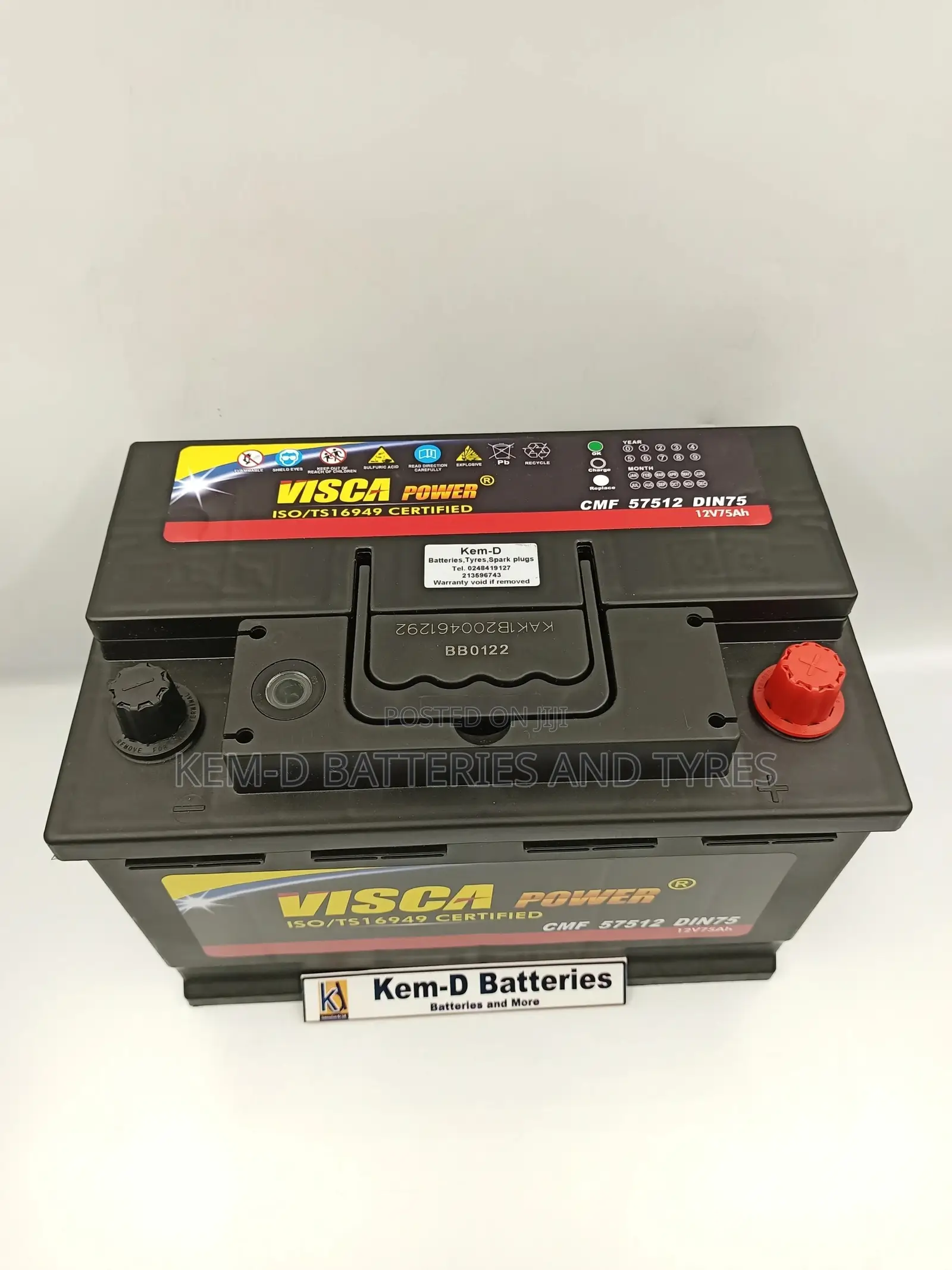 Visca Car Battery