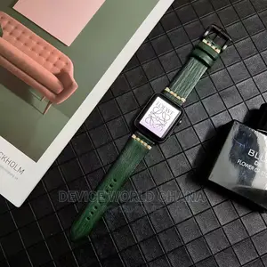 Vintage Wax Oil Leather Strap/Band 4 Apple Watch Series1-7