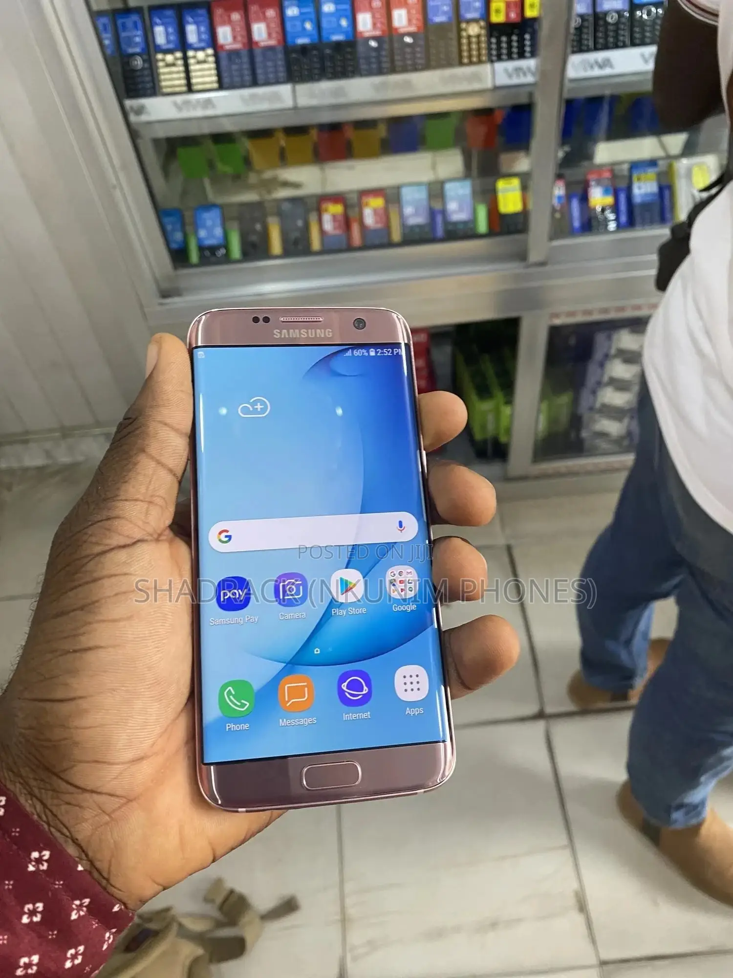 New Samsung Galaxy S7 edge 32 GB Rose Gold