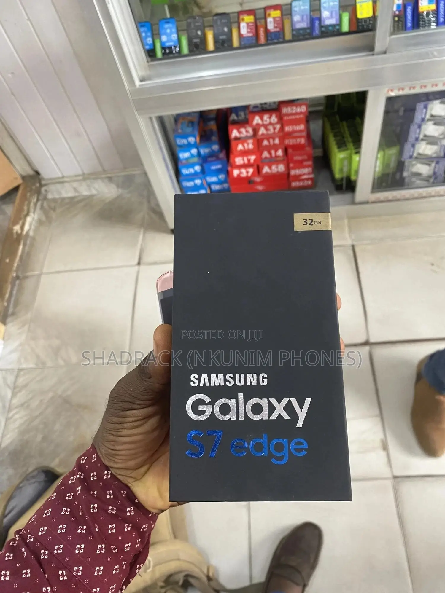 New Samsung Galaxy S7 edge 32 GB Rose Gold