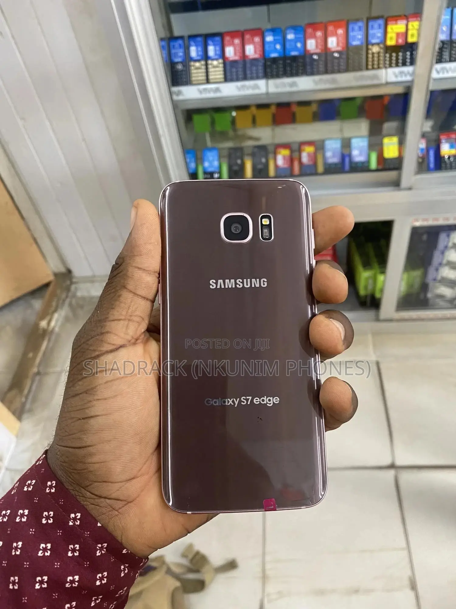 New Samsung Galaxy S7 edge 32 GB Rose Gold