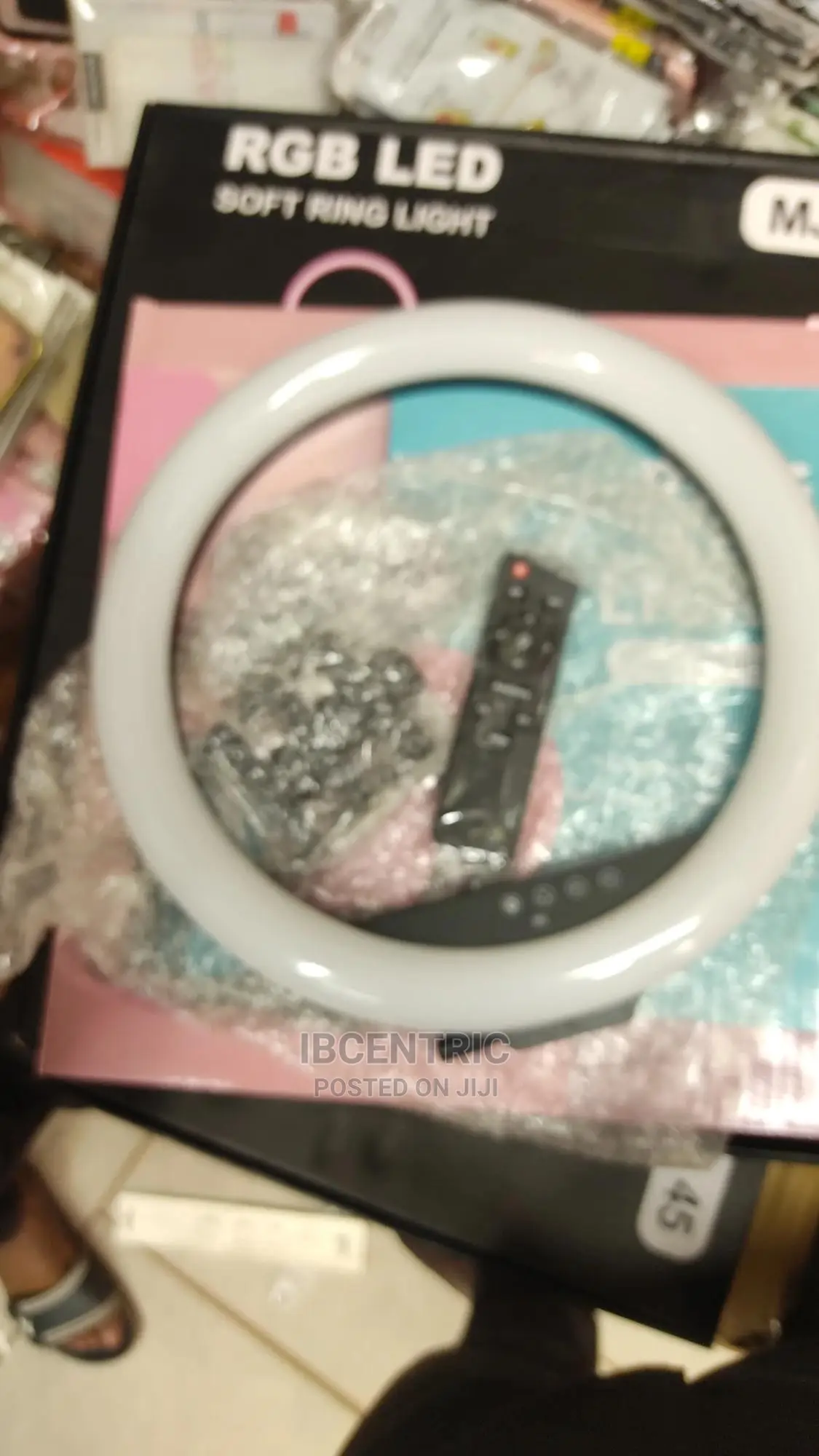 14 Inch RGB Soft Ring Light With Remote