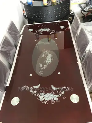 Glass Dining Table and Chairs