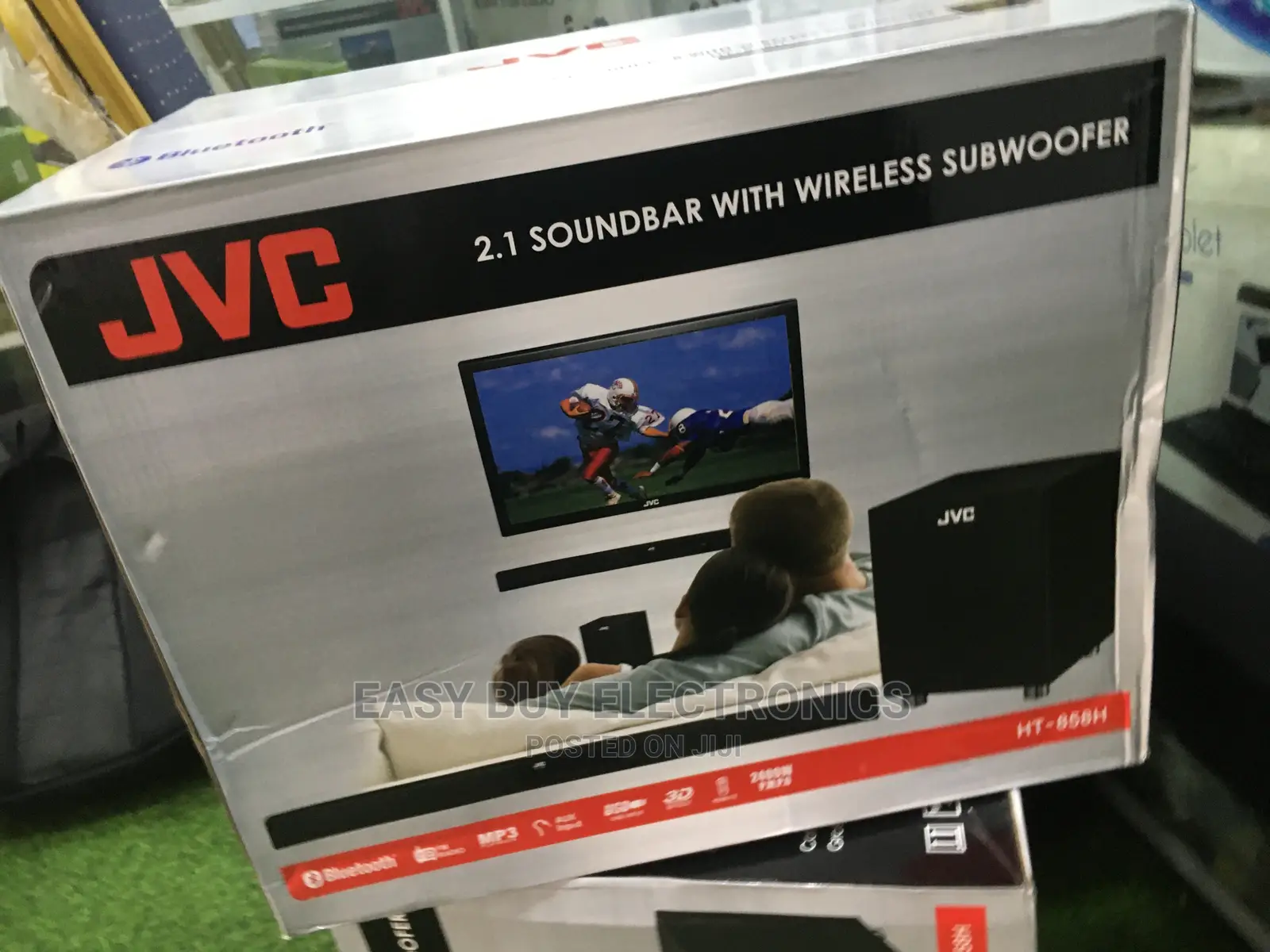 Improved JVC 2400W Sound Bar