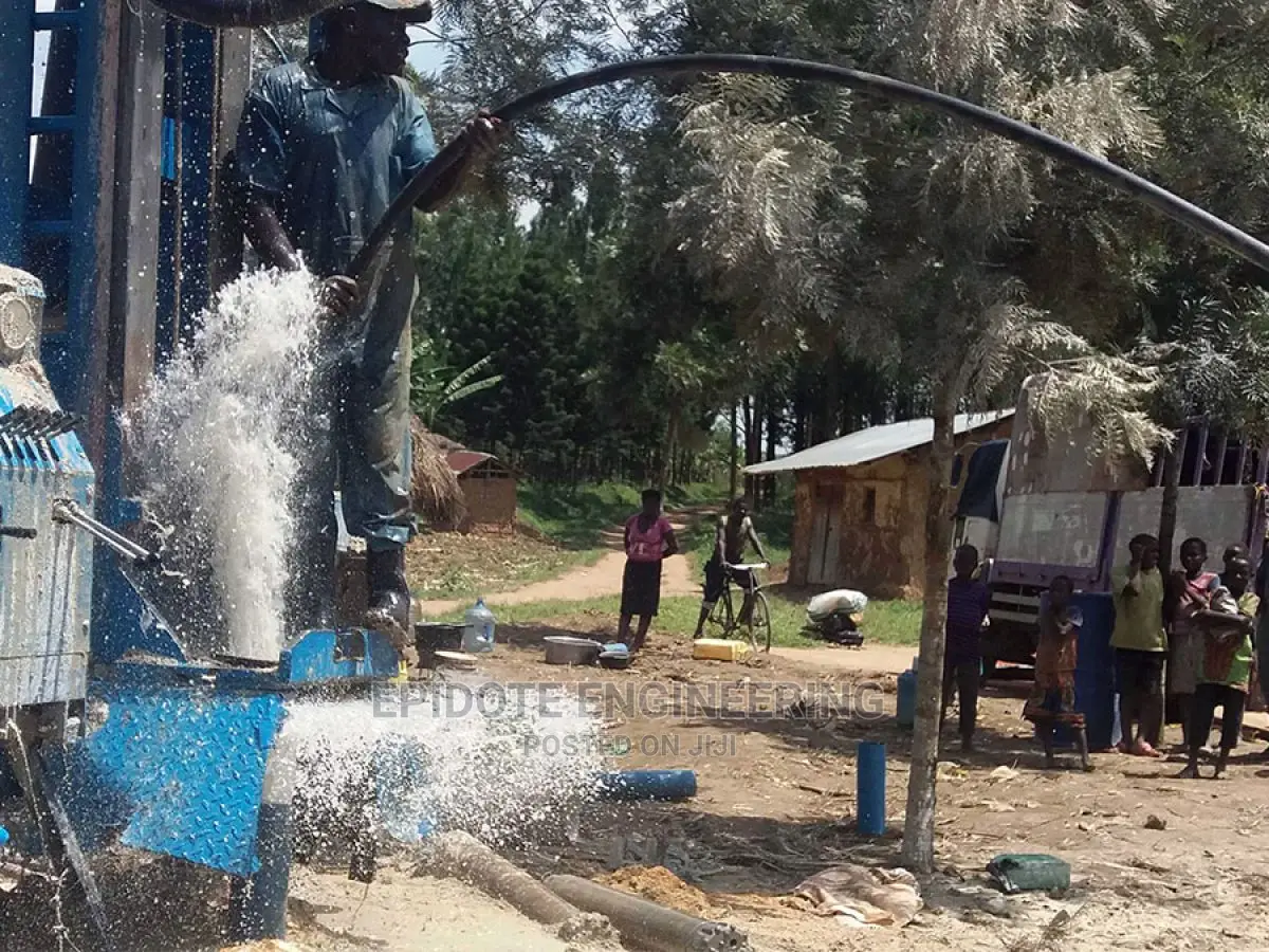 Water Borehole Drilling at Kaasi