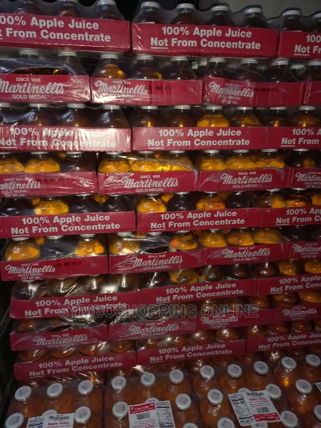 Martinelli's Gold Medal 100% Apple Juice 12pack Glass Bottle