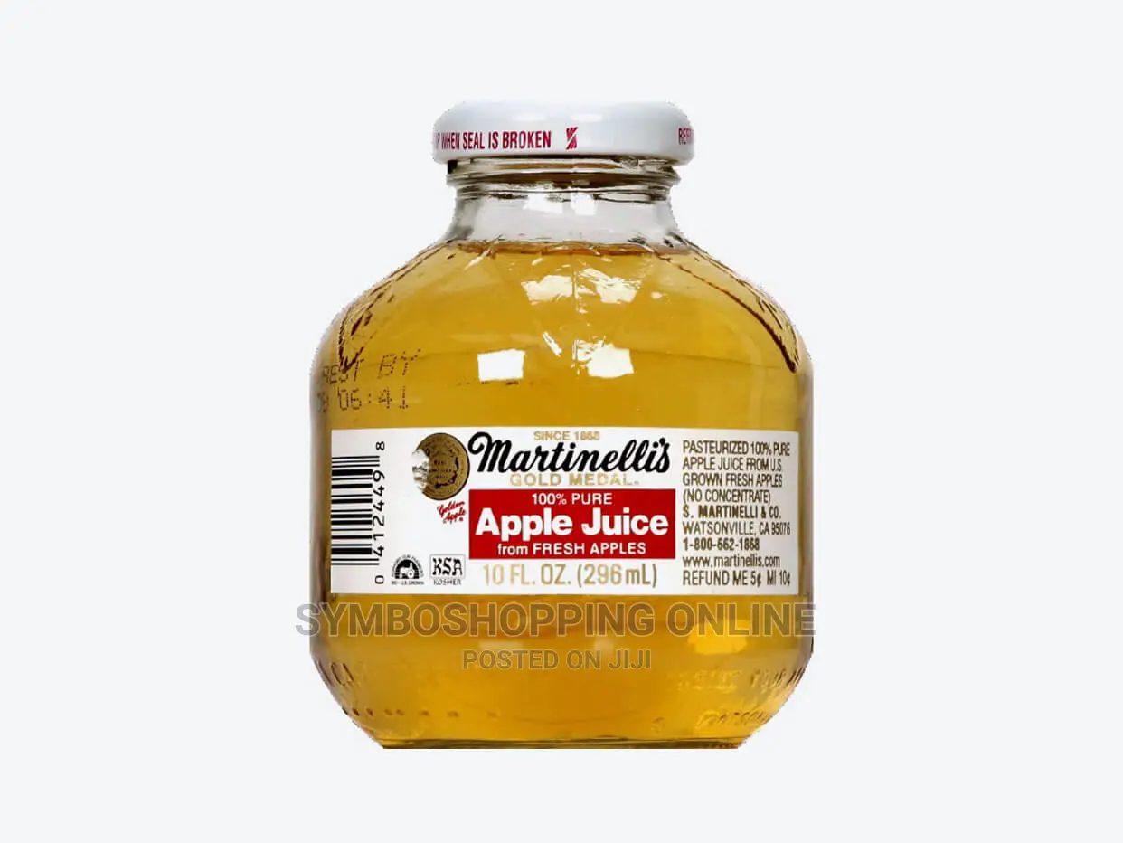 Martinelli's Gold Medal 100% Apple Juice 12pack Glass Bottle