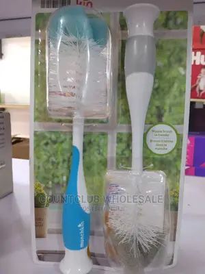 Munchkin 2 Pack Sponge Baby Bottle Brushes