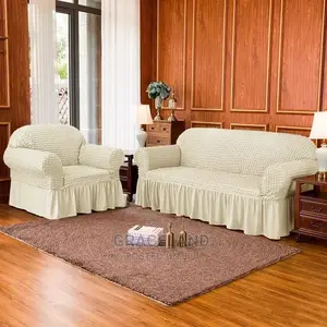Thicker Fabric Skirt Sofa Cover High Quality Seater’S 1/2
