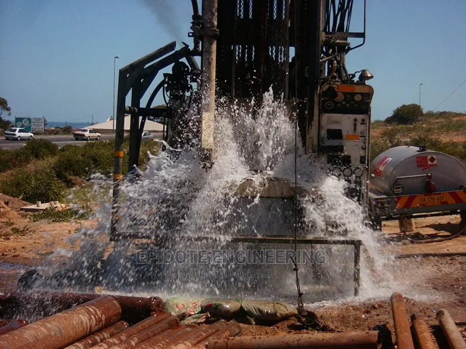 Water Borehole Drilling at Kwabre East