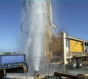 Water Borehole Drilling at Asafo