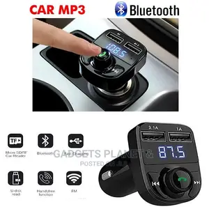 Car-X8 Wireless Car FM Player, USB Port, AUX Cable Slot Etx