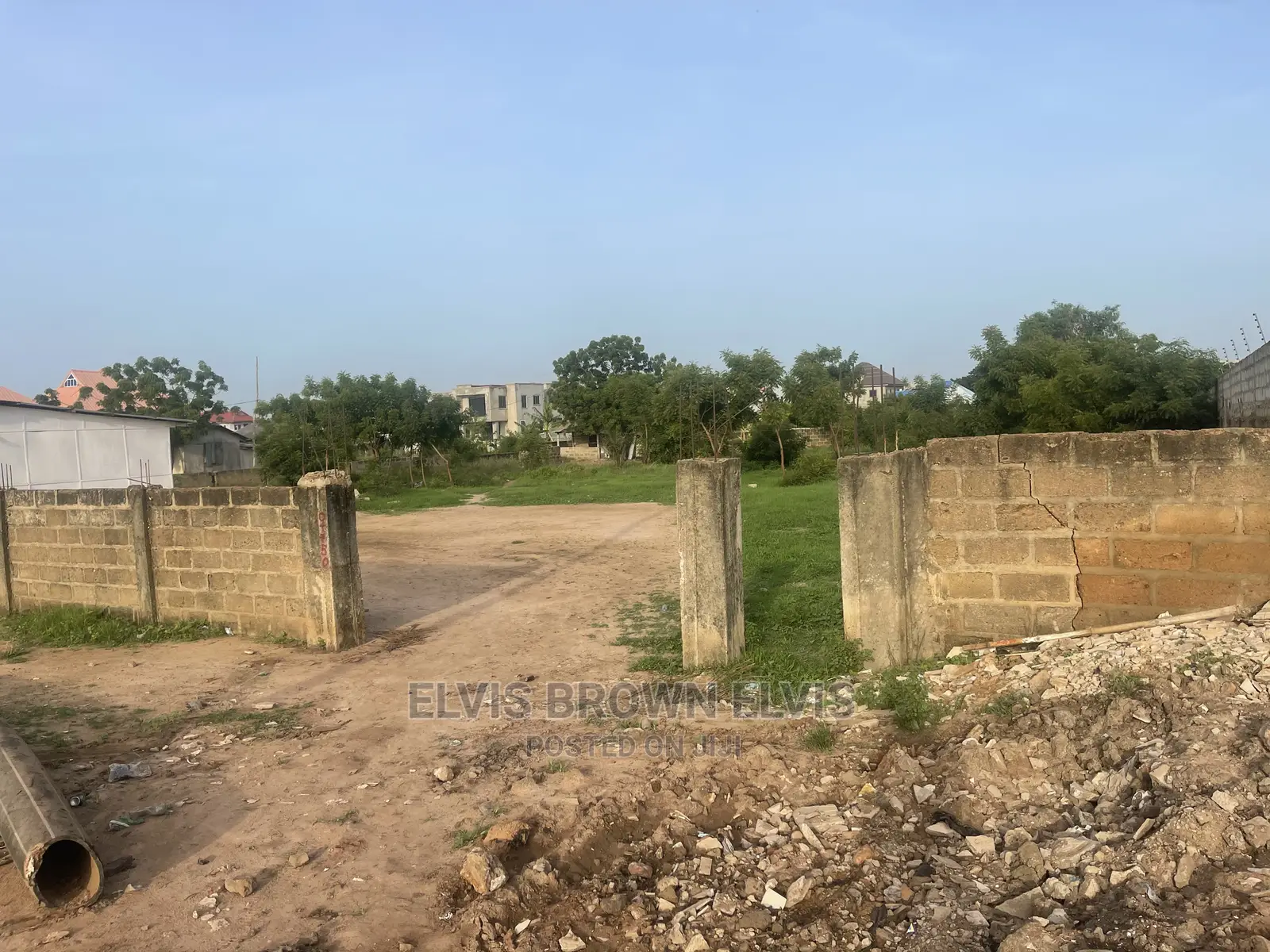 4 Plot of Land 4 Sale at by the Main Roadside at Legon Hils