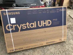 Huge Samsung TV 75TU8072, 189 Cm, Smart, 4K Ultra HD LED