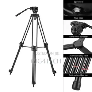 Weifeng Wf-717 1.8m Heavy Duty Video Tripod