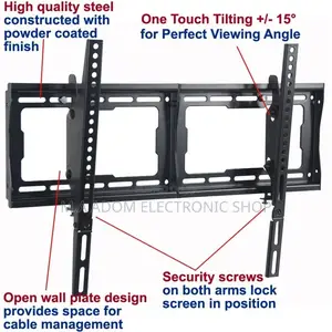 Wall Mount With Tilting Hooks for Your Led TVS