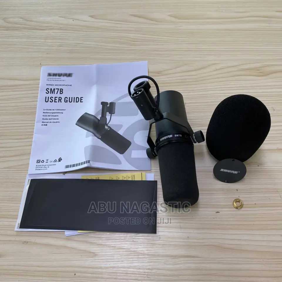 Shure SM7B Condenser Studio Microphone