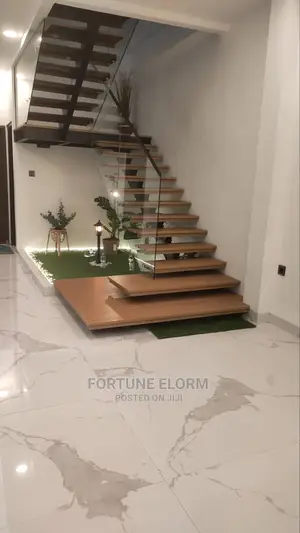 Futuristic Floating Staircase.