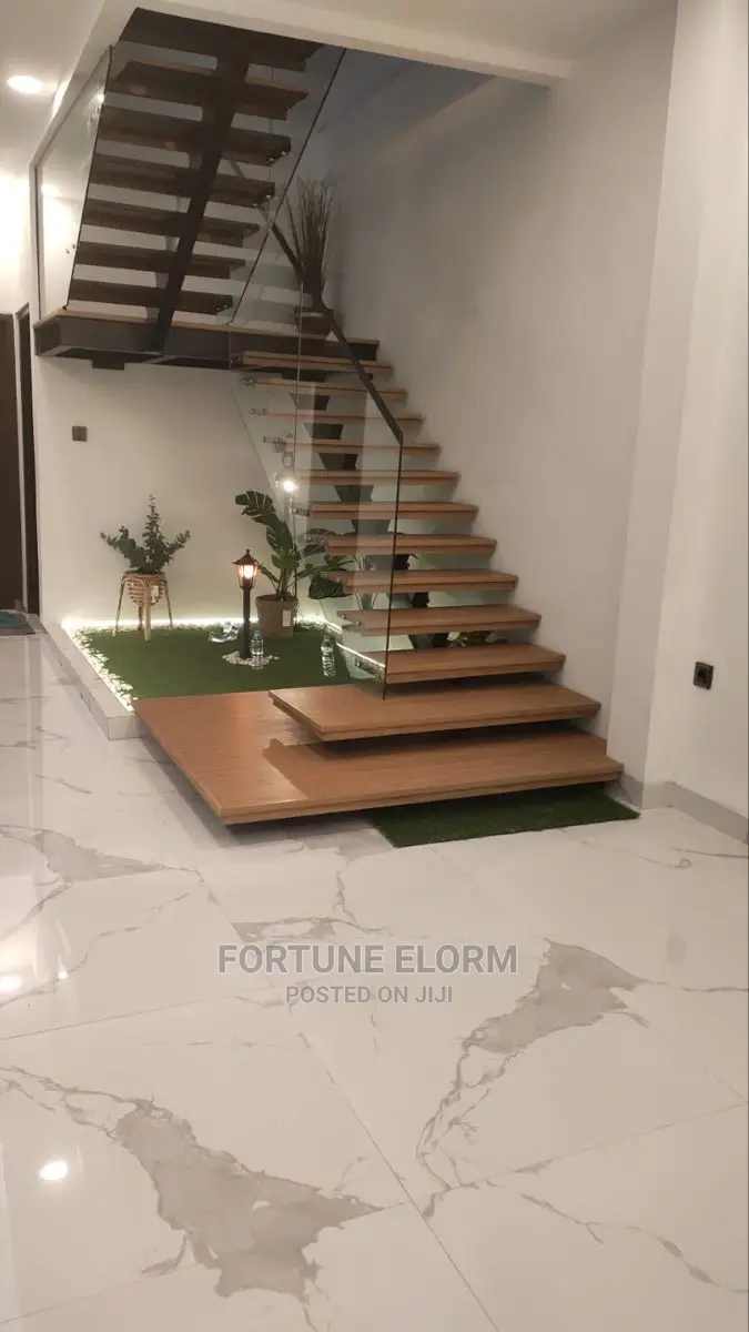 Futuristic Floating Staircase.