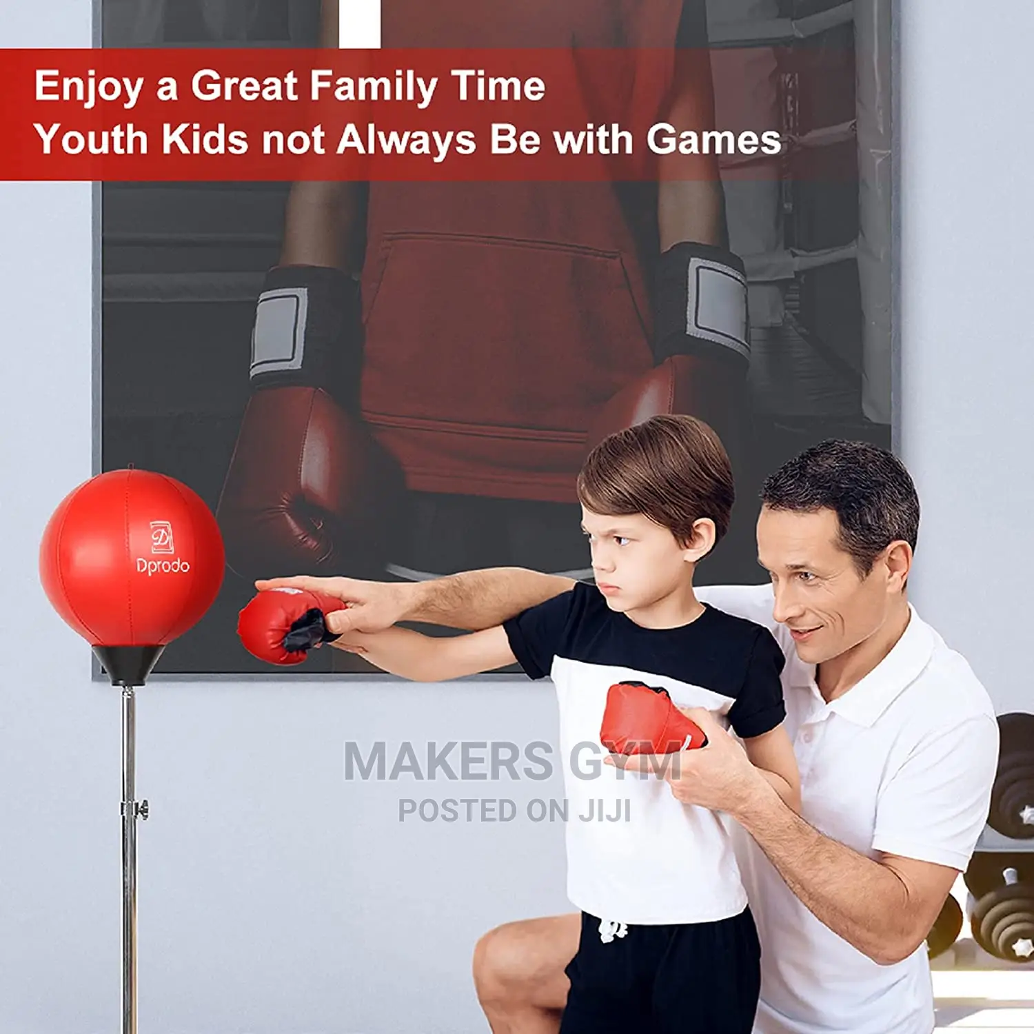 Punching Bag With Stand for Adults , Adjustable Speed Reflex