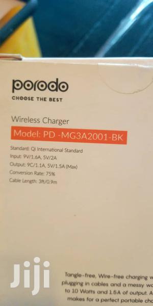 Porodo Wireless Charging Pad(Ultra Fast Charge)