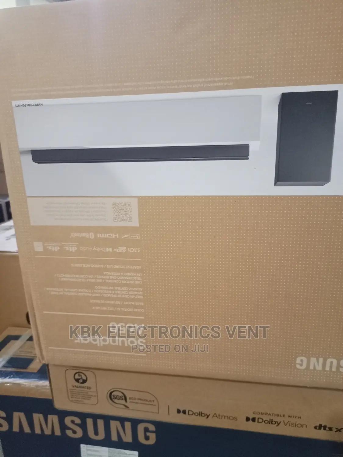 Samsung B650(430w) Wireless Sound Bar.