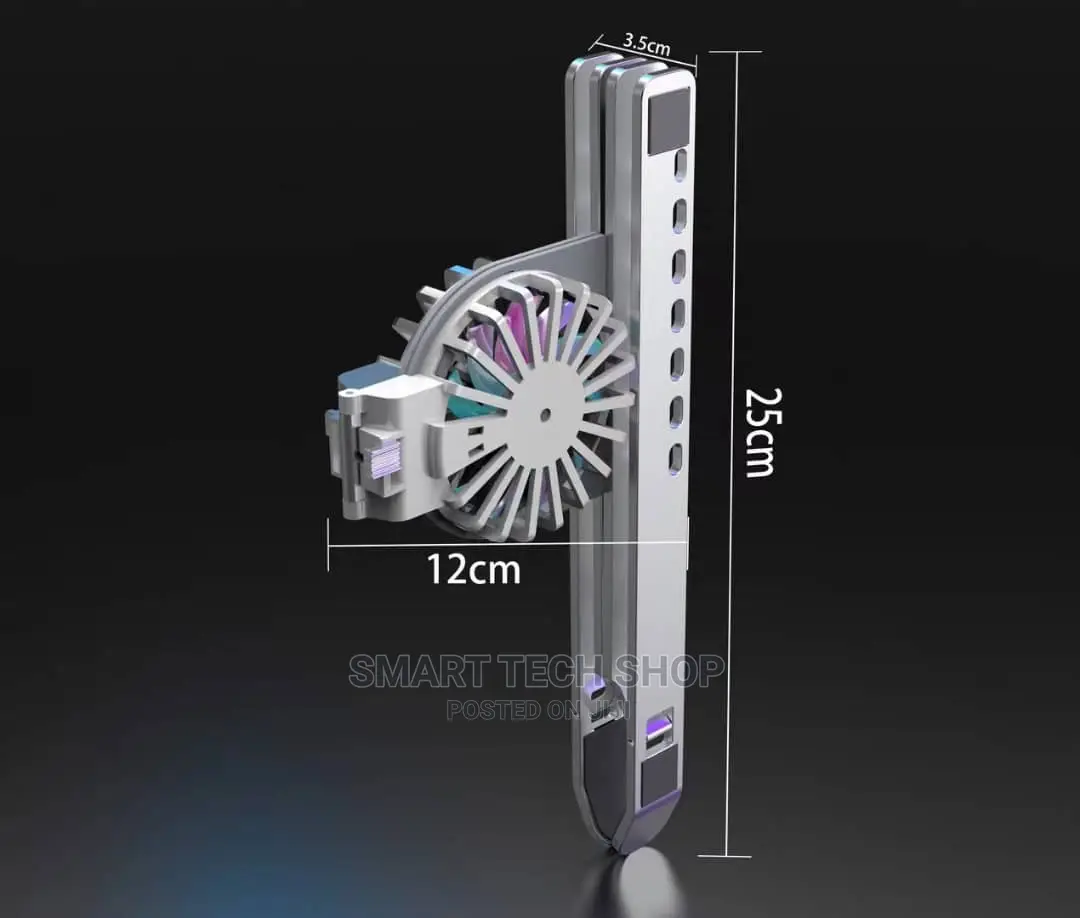 Aluminum 7 Level Adjustable Computer Stand With Fan