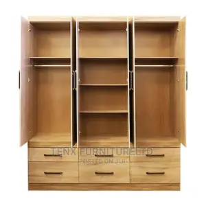 WARDROBE 6DOORS (Neat Brown)ASENDO
