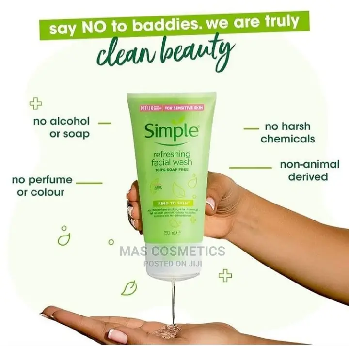 Simple Refreshing Facial Wash