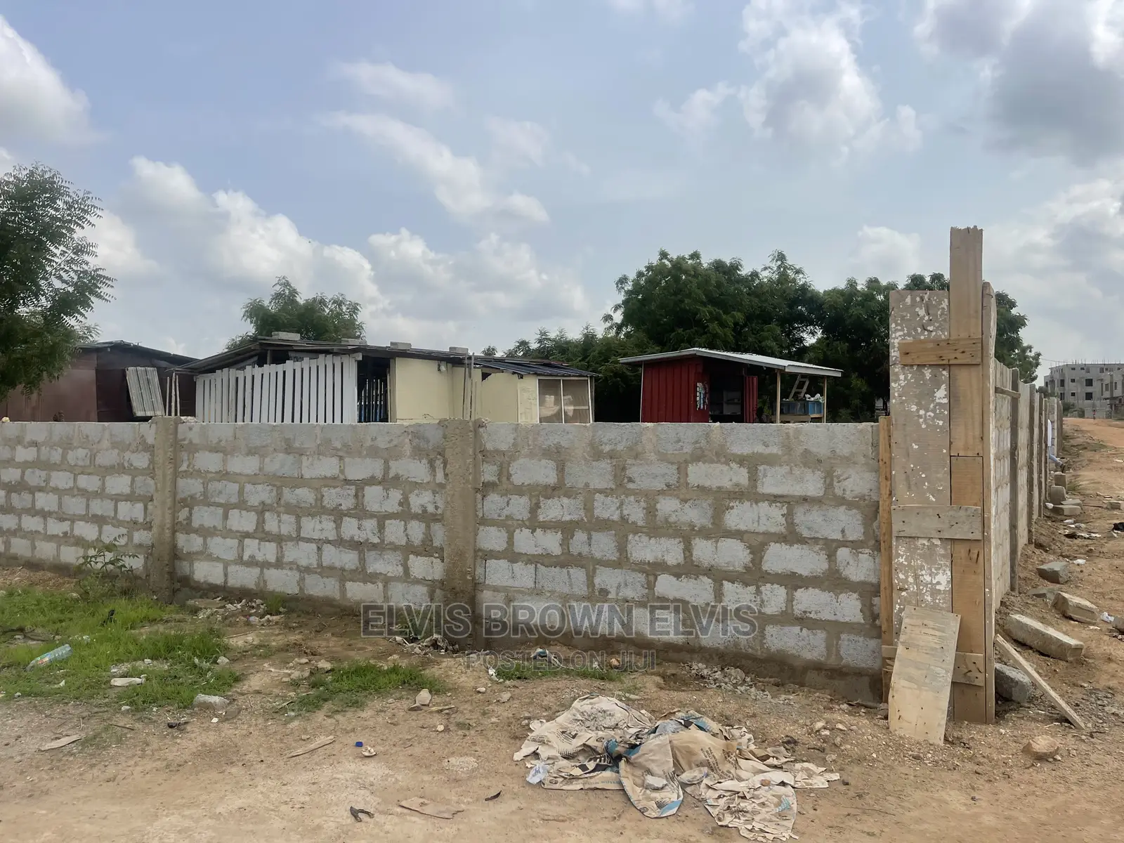 2 Plot of Land for Sale at East Legon Hills With Half Wall