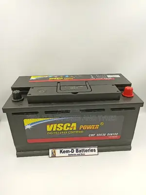 19 Plates Visca Battery 100ah 12 Volts + Delivery