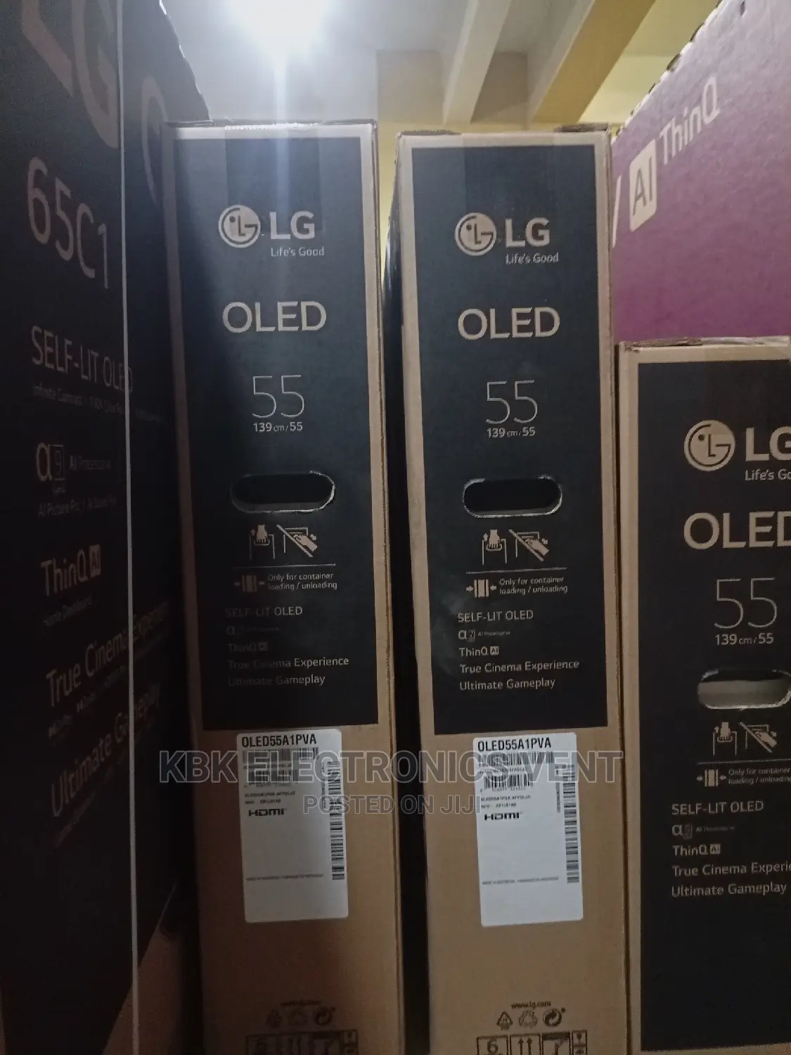 LG OLED Smart Thinq Satellite Digital Led Tv 55inchs