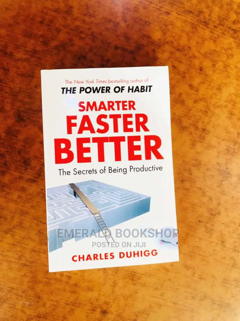 Charles Duhigg Smarter Faster Better Book
